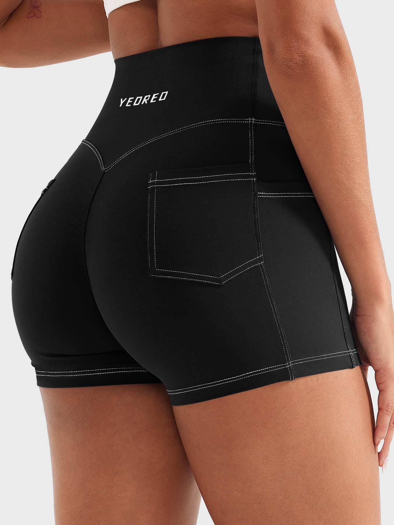 Yeoreo Bernicy 3.6" Faux Denim Shorts