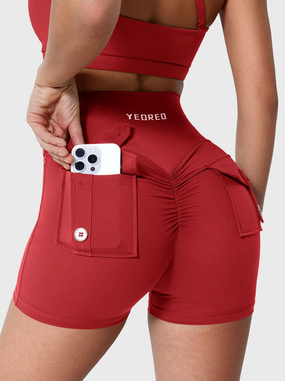 Yeoreo Charm CoreFlex™ V-Waistband 3.6" Shorts