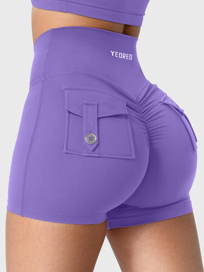Yeoreo Charm CoreFlex™ V-Waistband 3.6" Shorts