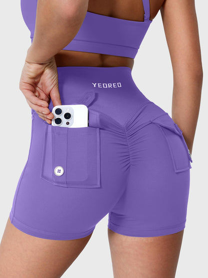 Yeoreo Charm CoreFlex™ V-Waistband 3.6" Shorts