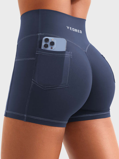 Yeoreo Bernicy 3.6" Faux Denim Shorts
