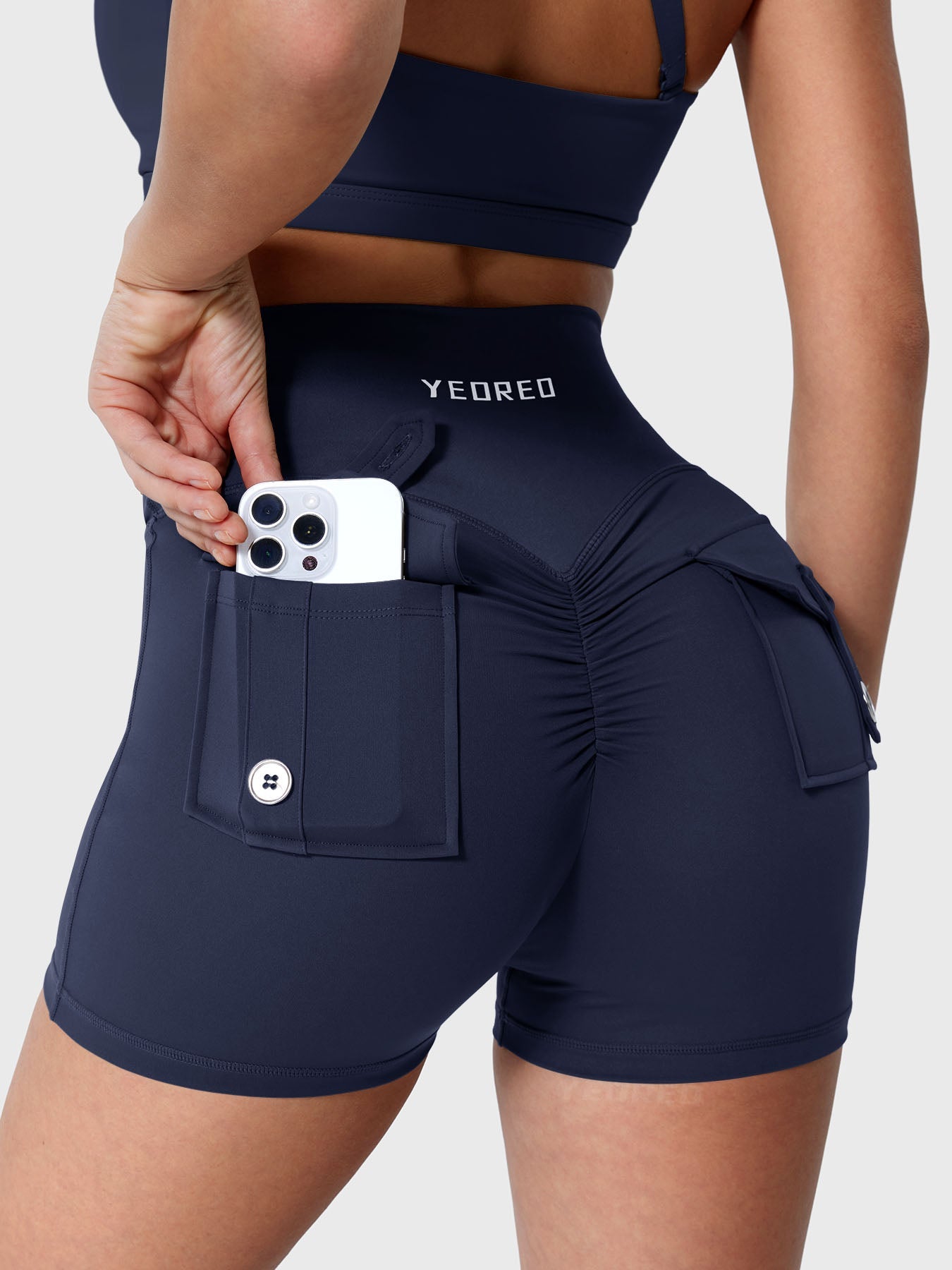 Shorts Yeoreo Charm CoreFlex™ taille en V 3,6"
