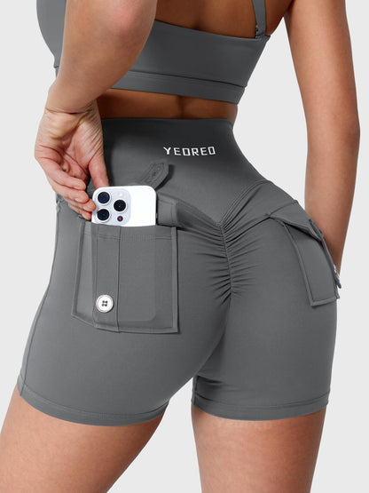 Yeoreo Charm CoreFlex™ V-Waistband 3.6" Shorts